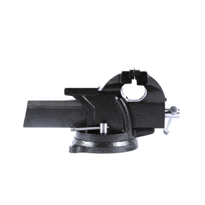 Тиски слесарные поворотные Alasin с наковальней, ширина 125 мм-1