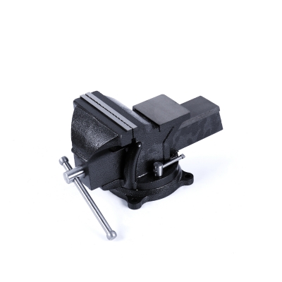 Тиски слесарные поворотные Alasin с наковальней, ширина 125 мм-5