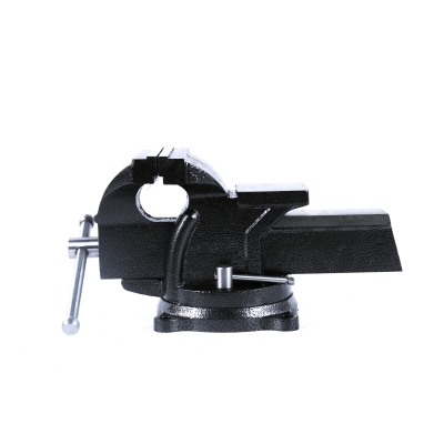 Тиски слесарные поворотные Alasin с наковальней, ширина 125 мм-4