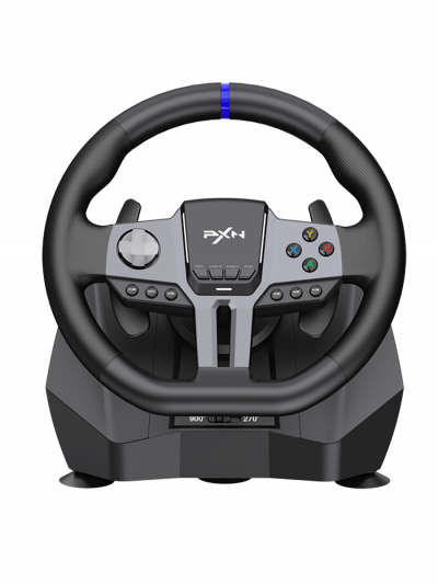Игровой руль PXN V9 GEN2 с коробкой передач и педалями-4