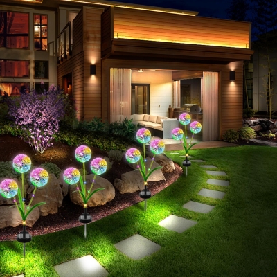 Садовые уличные светильники на солнечной батарее Dandelions, 2 шт-3