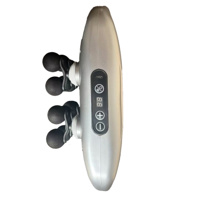 Перкуссионный массажер GENTLE BACK PRO, 12 массажных головок-4