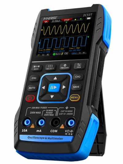 Портативный осциллограф FNIRSI 2C53T 3в1-1