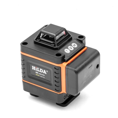 Лазерный уровень / нивелир Hilda 4D (16 линий, зеленый луч)-3