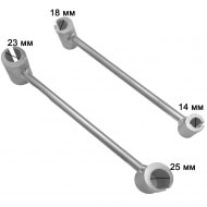 Инструменты для регулировки дверных петель Maestro Porta, 18/14мм и 23/25мм